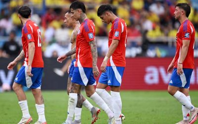 Colombia aplastó a Chile 4-0